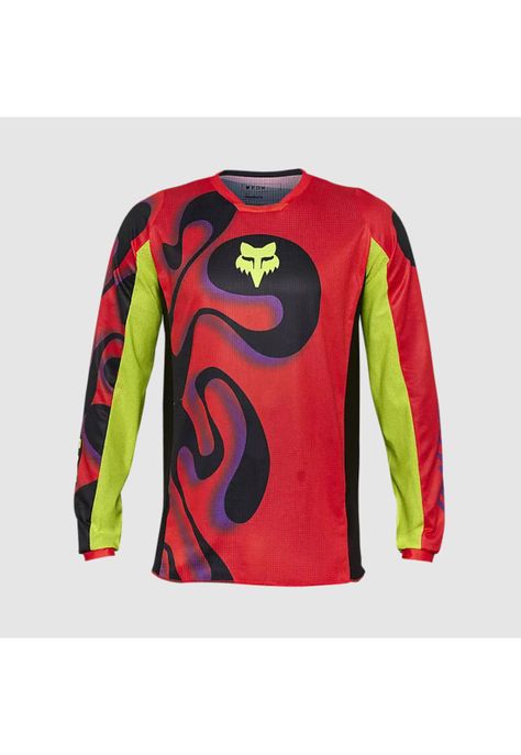 Polera Moto 180 Emotion Rojo Fox-0