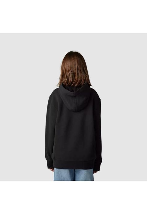 Poleron Lifestyle Niño Shield Negro Fox-2
