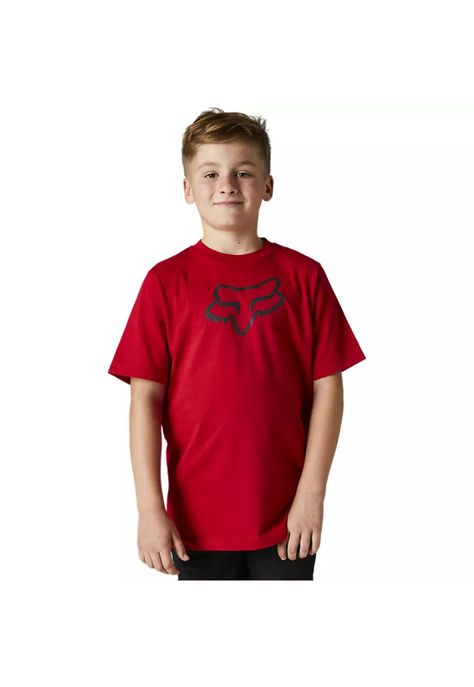 Polera Lifestyle Niño Legacy Rojo Fox-0