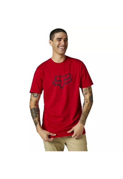 Polera Lifestyle Legacy Head Rojo Fox-0