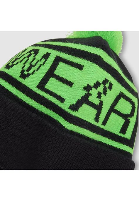 Gorro Lifestyle Throttle Negro/Verde Fox-2