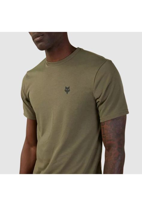 Polera Lifestyle Leo Verde Oliva Fox-3
