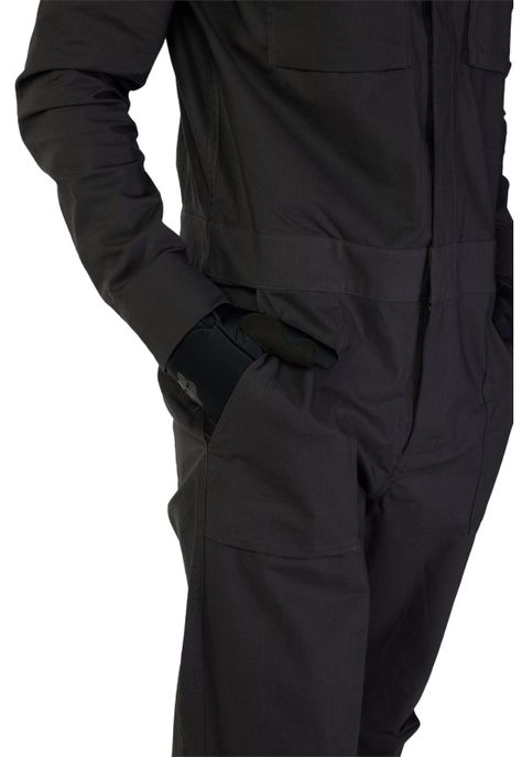 Traje Moto Antipolvo Defend Drive Dust Suit Negro Fox-3