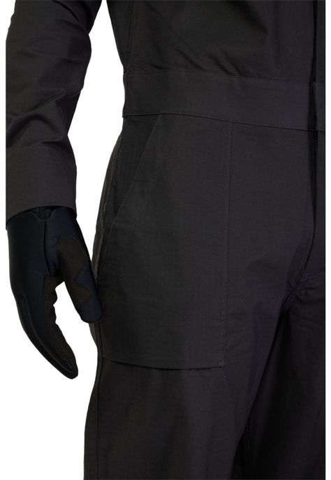 Traje Moto Antipolvo Defend Drive Dust Suit Negro Fox-5