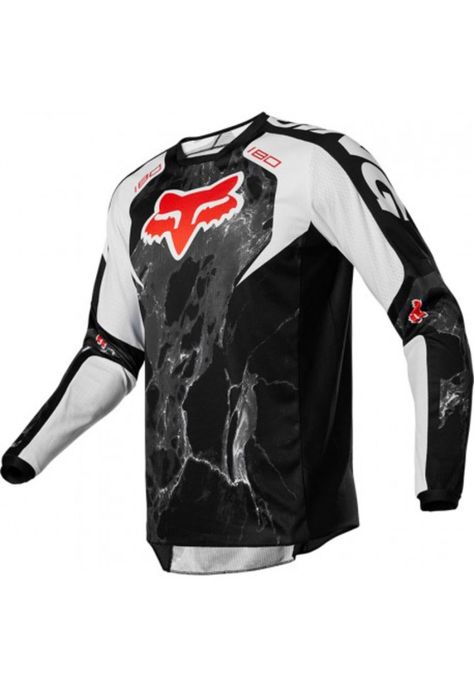 Polera Moto 180 Karrera Negro Fox-1