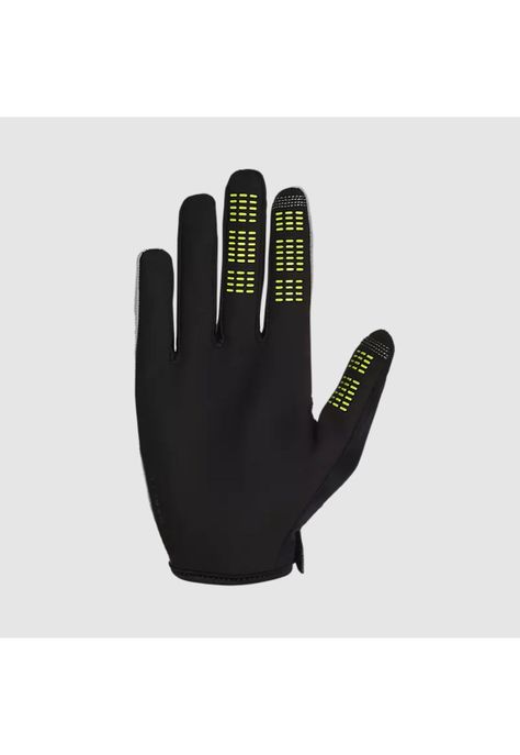 Guantes Bicicleta Ranger Gris/Amarillo Fox-1