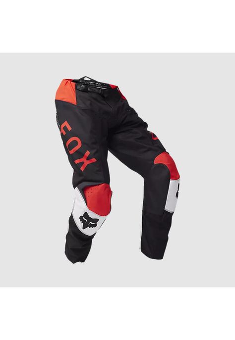 Pantalon Moto 180 Race Spec Rojo/Negro Fox-0