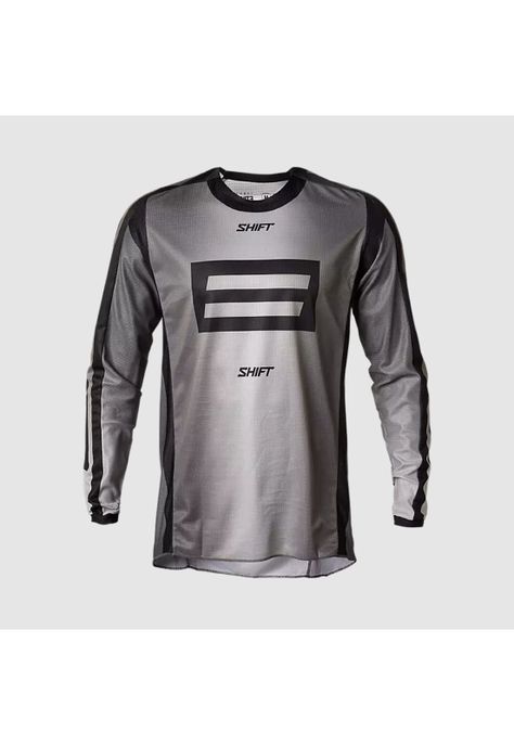 Polera Moto White Label Elvn Gris Shift-0