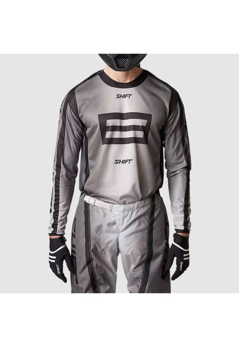 Polera Moto White Label Elvn Gris Shift-1