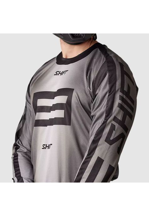 Polera Moto White Label Elvn Gris Shift-3