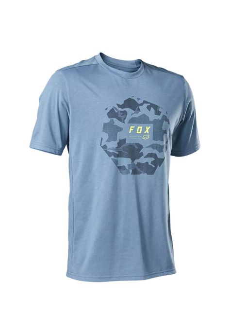 Polera Bicicleta Drirelease® Azul Fox-0