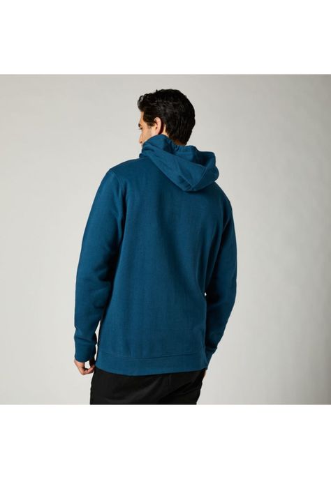 Poleron Lifestyle Pinnacle Pullover Azul Fox-1