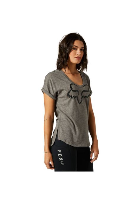 Polera Lifestyle Mujer Boundary Gris Fox-2