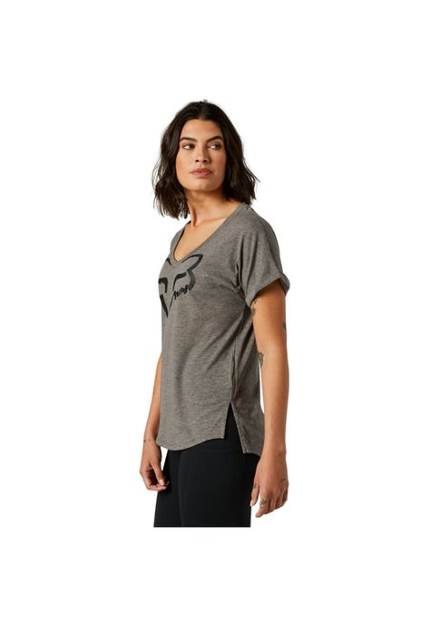 Polera Lifestyle Mujer Boundary Gris Fox-3