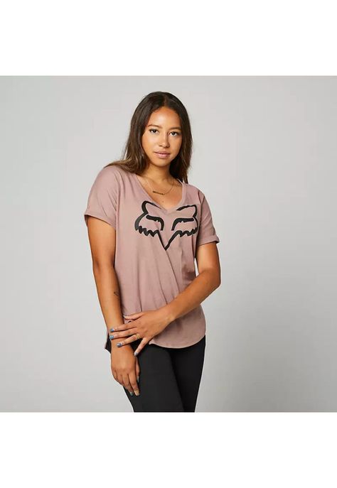 Polera Lifestyle Mujer Boundary Rosado Fox-0