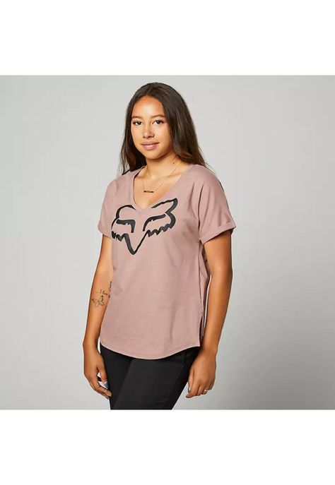 Polera Lifestyle Mujer Boundary Rosado Fox-2