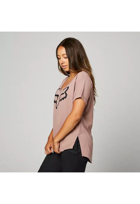 Polera Lifestyle Mujer Boundary Rosado Fox-3