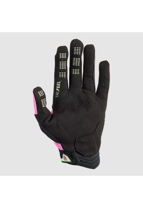 Guantes Bicicleta Mujer Defend Race Rosado Fox -1