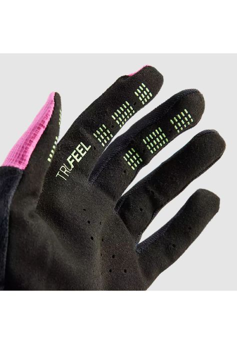 Guantes Bicicleta Mujer Defend Race Rosado Fox -2
