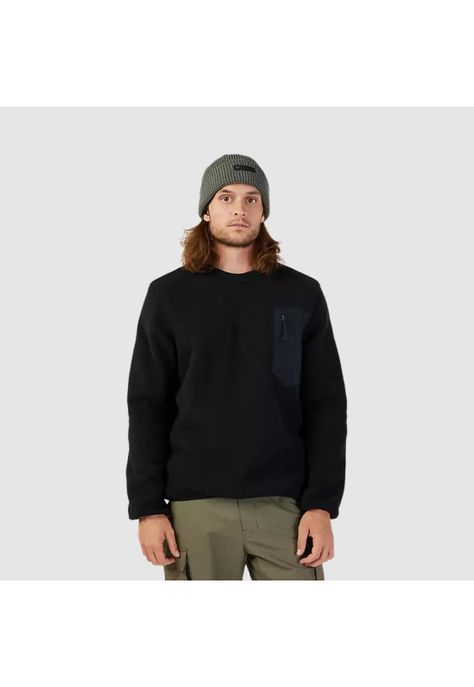 Poleron Lifestyle Survivalist Sherpa Negro Fox-2