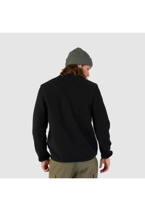 Poleron Lifestyle Survivalist Sherpa Negro Fox-3