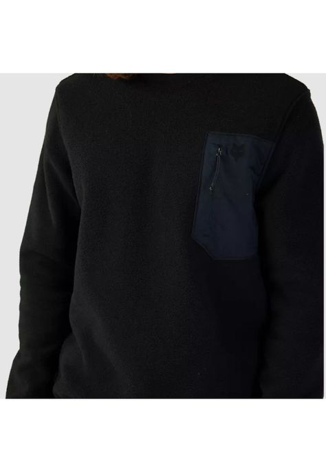 Poleron Lifestyle Survivalist Sherpa Negro Fox-4