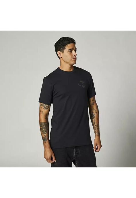 Polera Lifestyle Duality Negro Fox-0