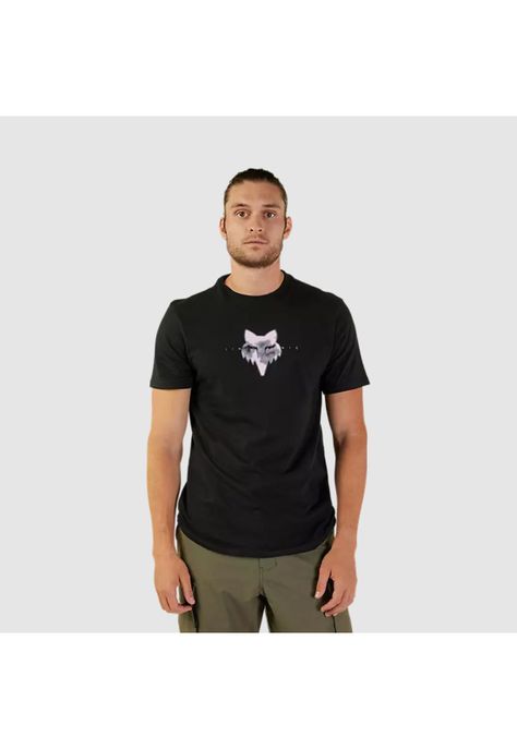 Polera Lifestyle Inorganic Premium Negro Fox-0