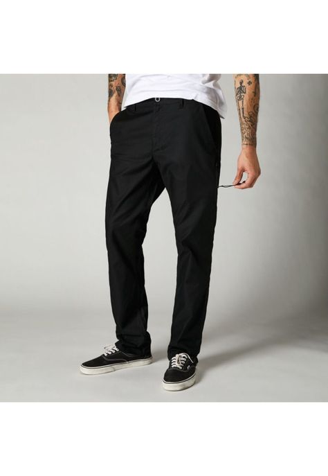 Pantalon Lifestyle Essex Stretch Negro Fox-2