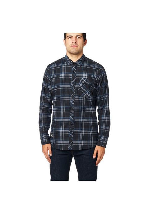 Camisa Lifestyle Gamut Azul Fox-0