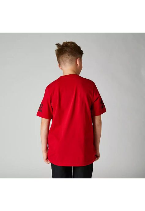 Polera Lifestyle Niño Karrera Rojo Fox-1