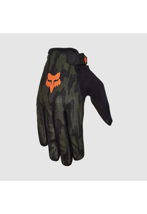 Guantes Bicicleta Ranger Swarmer Verde Oliva Fox-0