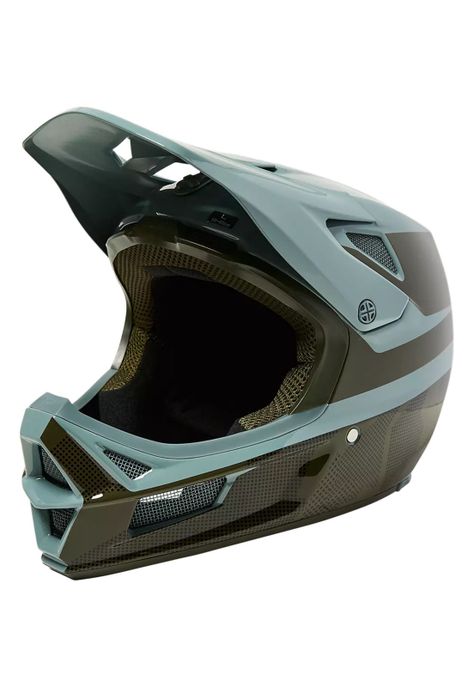 Casco Bicicleta Rampage Comp Verde Fox-1