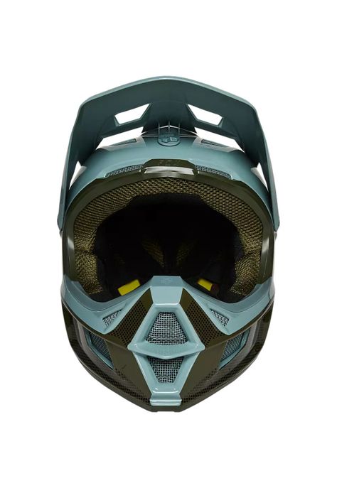 Casco Bicicleta Rampage Comp Verde Fox-4