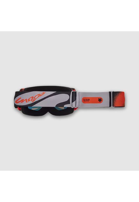 Antiparras Moto Main Emotion Gris/Naranjo Fox-1