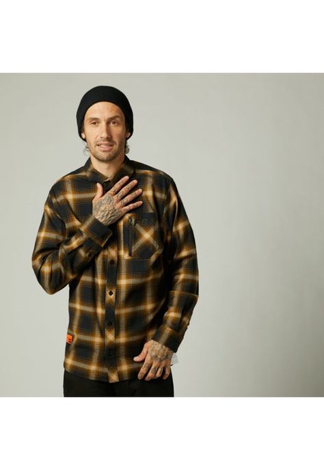 Camisa Lifestyle Gamut Stretch Dorado Fox-2