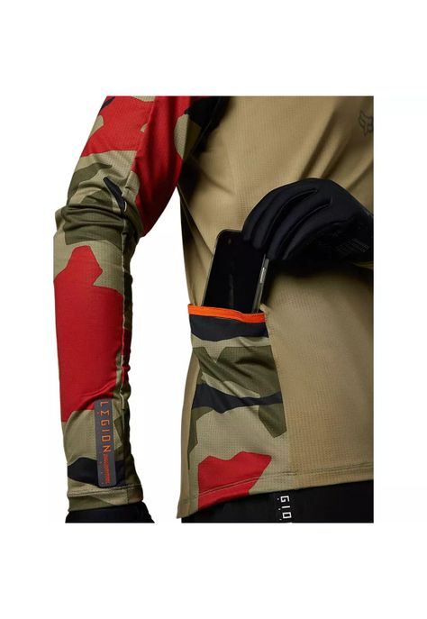 Polera Moto Ranger Drive Camo Verde Fox-3