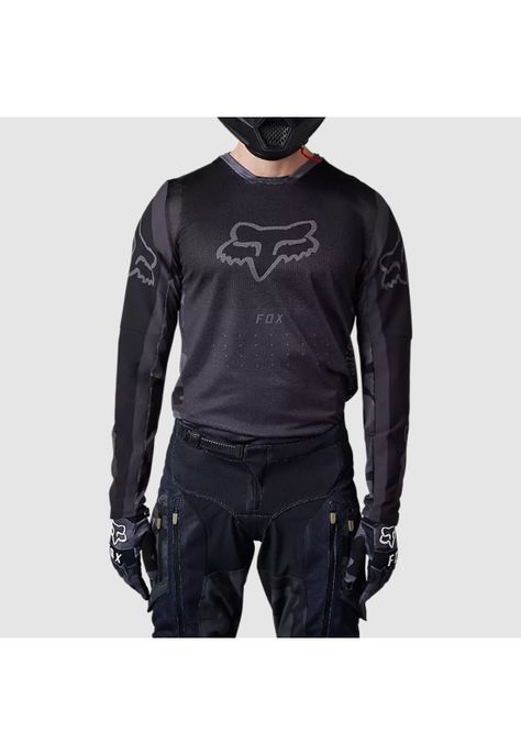 Polera Moto Ranger Air Offroad Negro Fox-1