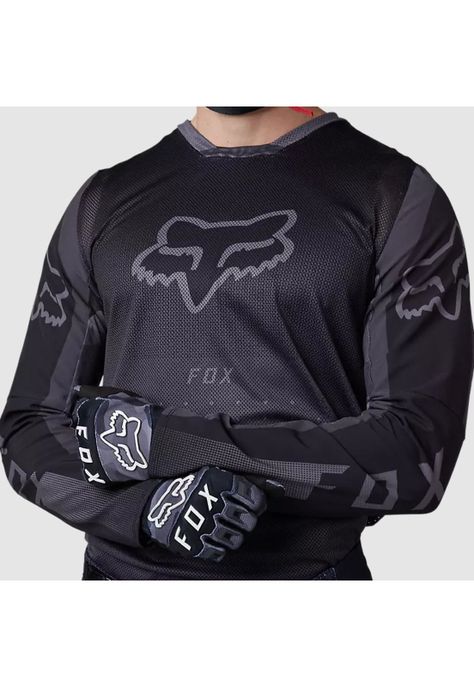 Polera Moto Ranger Air Offroad Negro Fox-3