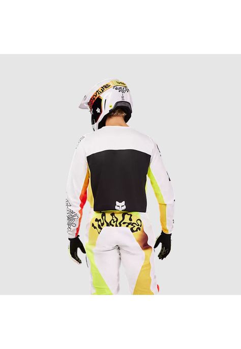 Polera Moto 180 Hello Future Blanco Fox-3