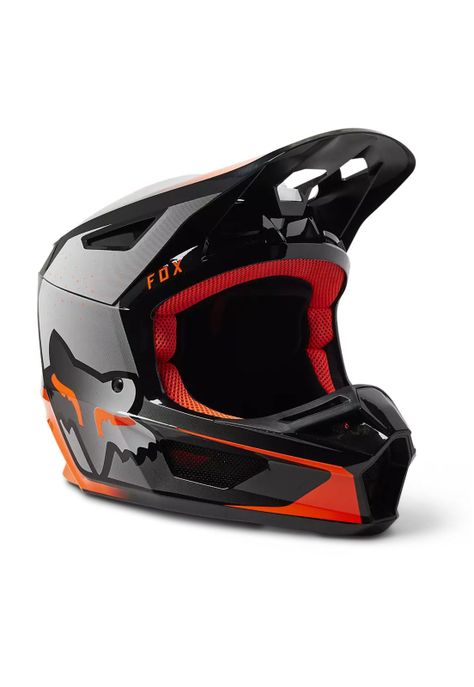 Casco Moto V2 Vizen Naranjo Fox-0
