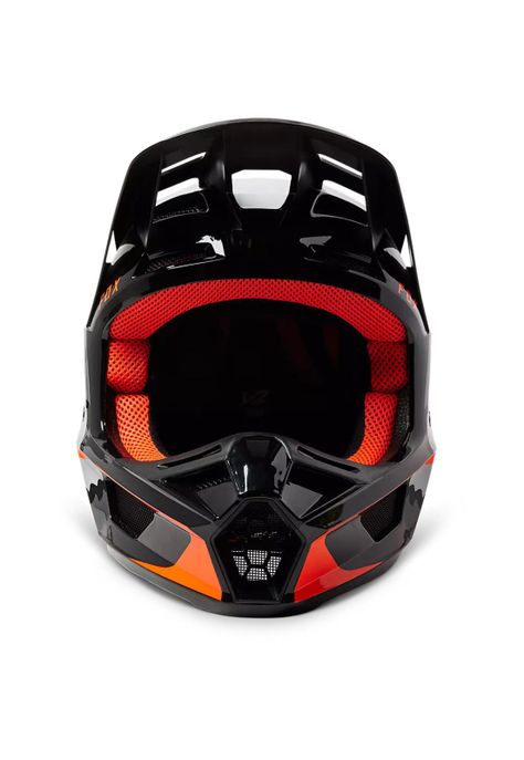 Casco Moto V2 Vizen Naranjo Fox-4