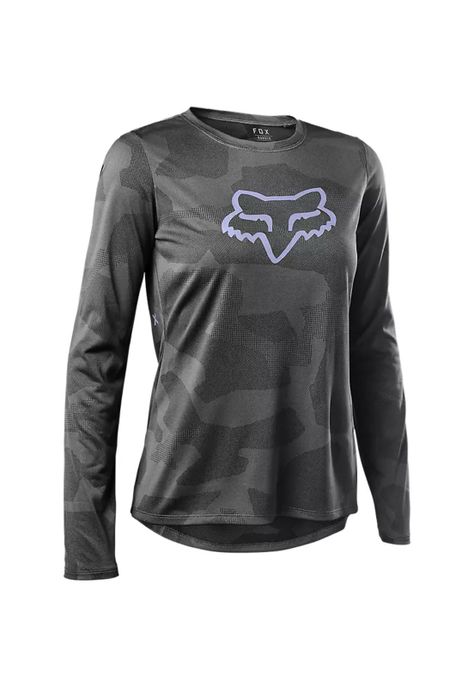 Polera Bicicleta Mujer Ranger Trudri™ Gris Fox-0