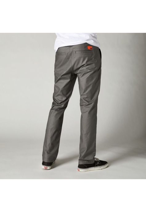 Pantalon Lifestyle Essex Stretch Gris Fox-1