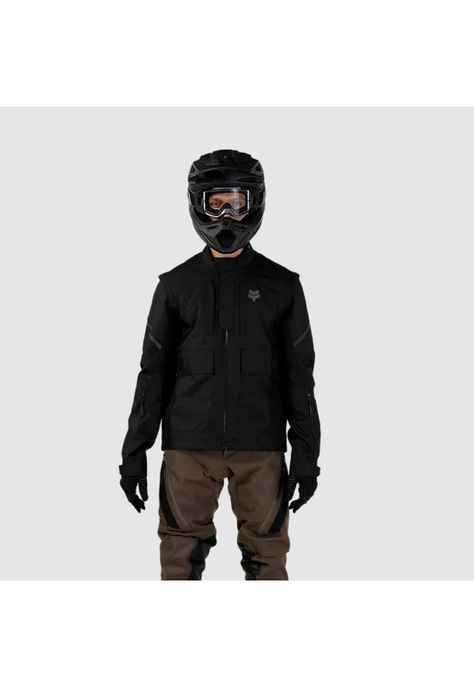 Chaqueta Moto Defend Off Road Negro Fox-2