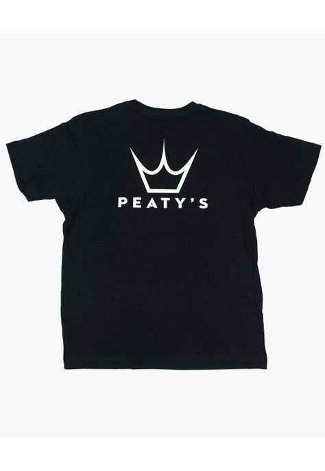 Polera Lifestyle Ride Wear Pinted Negro Peaty's-1