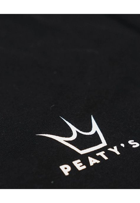 Polera Lifestyle Ride Wear Pinted Negro Peaty's-2