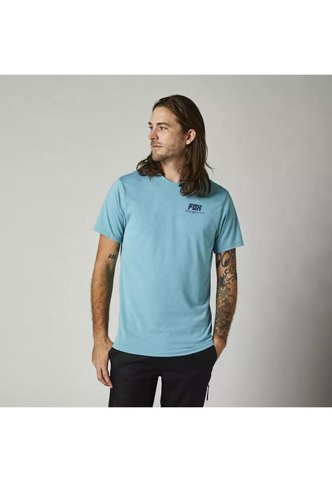 Polera Lifestyle Thread Lightly Celeste Fox-0