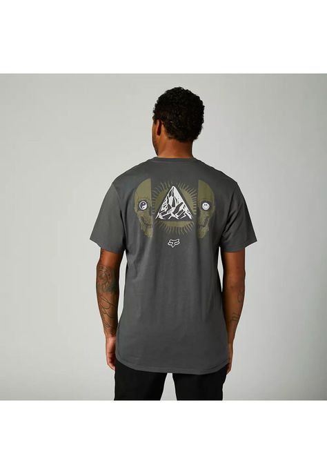 Polera Lifestyle Unplugged Gris Fox-1