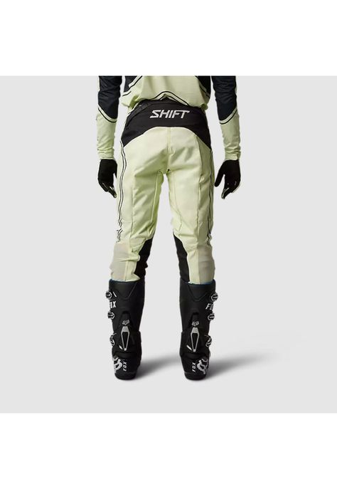 Pantalon Moto Black Label Qwik Verde Claro Shift-2